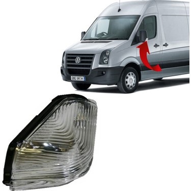 PG-DAK047 Dikiz Ayna Sinyali Beyaz Sol Sprinter / Crafter