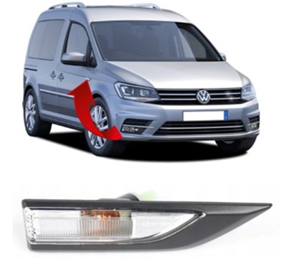 PRO-A 291968 Camurluk Sinyali Siyah Sag Ampullu Duylu Caddy 2016-2020
