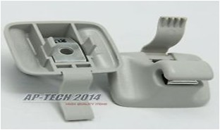 PRO-A 293109 Guneslik Klipsi Gri