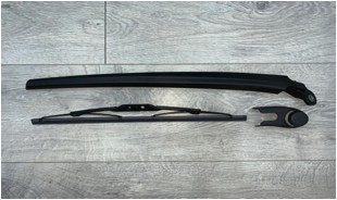 KRG-AT00162 Silecek Seti Arka (Kol+Supurge) 350mm Seat Ibiza 2009-2012