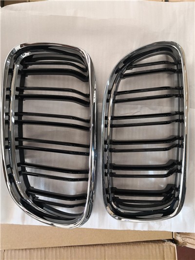 PRO-A 340950 On Panjur Bobrek Krom Parlak Siyah Cift Citali Set Bmw E90 Lci 2008-2011