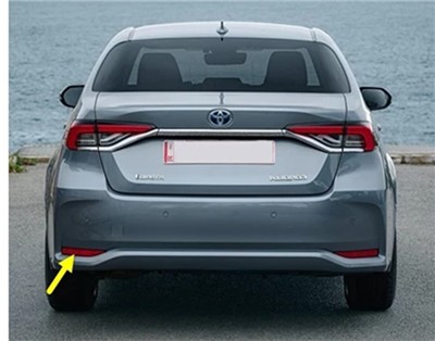 PRO-A 342874 Reflektor Arka Tampon Sol Corolla 2020-2023