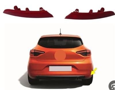 PRO-A 342983 Reflektor Arka Tampon Sag Renault Clio V 2021>