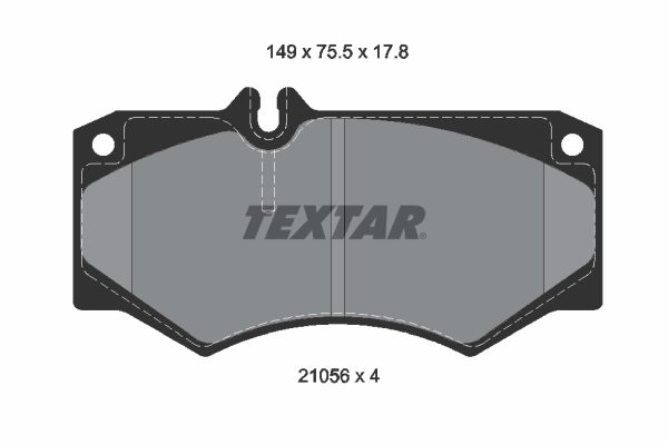 TEXTAR 2105601 Fren Balatasi
