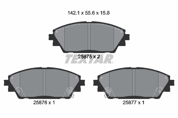 SANGSIN SP1729 Ön Fren Balata Mazda 3 1.5l P5 Skyactiv Bm Kasa 14-16 / Mazda 3 1.5l P5 Skyactiv Bn Kasa 17-19 / Cx-3 1.5l S5 Skyactiv Dizel Dk Kasa 15->