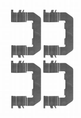TEXTAR 82502800 Klips Santafe-Sorento-