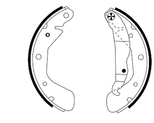 DEL-LS1621 Kampana Balata Opel Corsa A-B Tigra A  Astra F Ince Tip