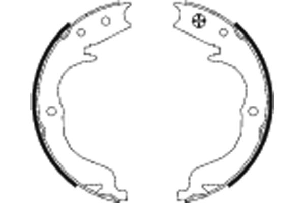 TEXTAR 91068300 Fren Balatasi Arka Forester