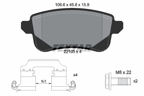 SWAPP 44207 Fren Balatasi Arka Fluence-Megane Iii-Iv-Grand Scenic Iii 1.4 -1.6-2.0 16v-1.5dci 08-> Otomatik El F Wva 24820