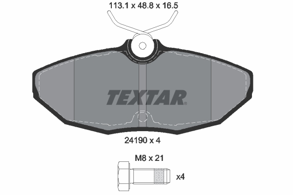 1623065280 Fren Balatasi Arka  Jaguar S-Type Ii (X200)