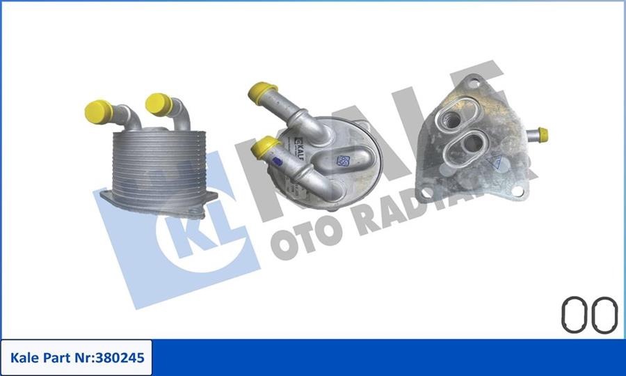 KALE 380245 Otomatik Şanziman Yağ Soğutucusu Eşanjör Vivaro C-Grandland-Zafira Life P508-P3008-P5008- Expert-C4-C5-Jumpy Iii 2.0 Bluehdi
