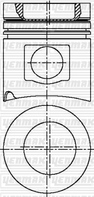 YENMAK 31-03629-000 Piston Segman Q125.0mm Std -Mercedes-Om 407 H 901/911...919
