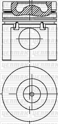YENMAK 31-04239-000 Piston Segman Q104.77mm Std -Ford-Dover 6.0 Tci Turbo İntercooled