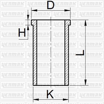 YENMAK 51-65735-050 Gomlek Q97.0mm 050 -Mercedes-Om 352