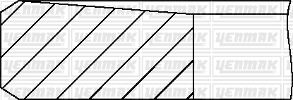 YENMAK 91-90004-000 Segman Q115.0mm Std -Ford-H 476 Nhdd Ecotorq Tci-350 Hp