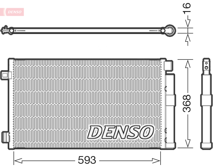 DENSO DCN09147 Condenser