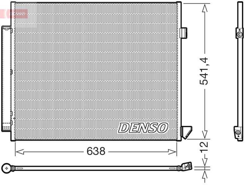 DENSO DCN17066 Condenser
