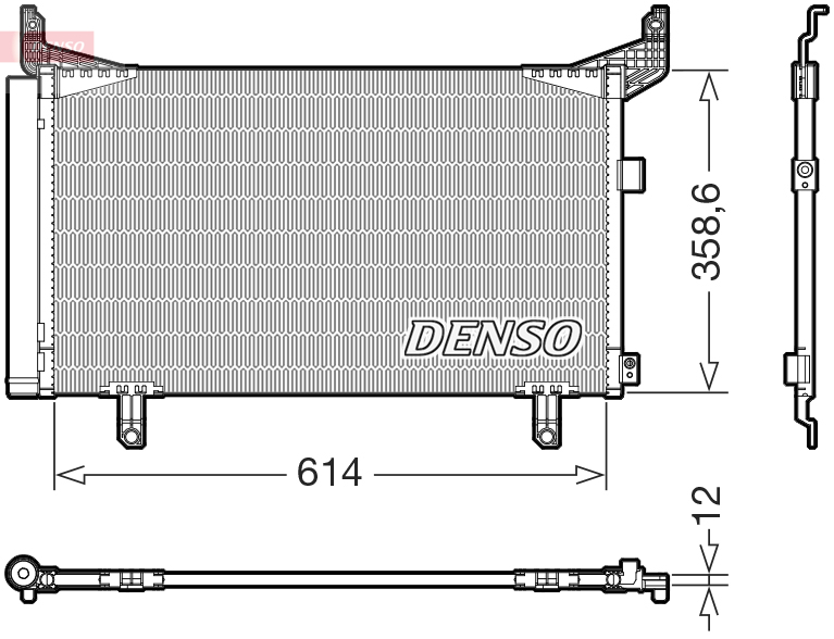 DENSO DCN36007 Condenser