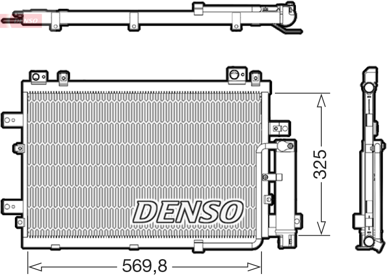 DENSO DCN41030 Condenser