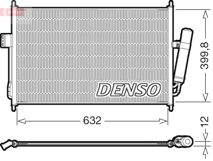 DENSO DCN99084 Condenser