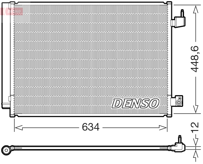 DENSO DCN17031 Condenser