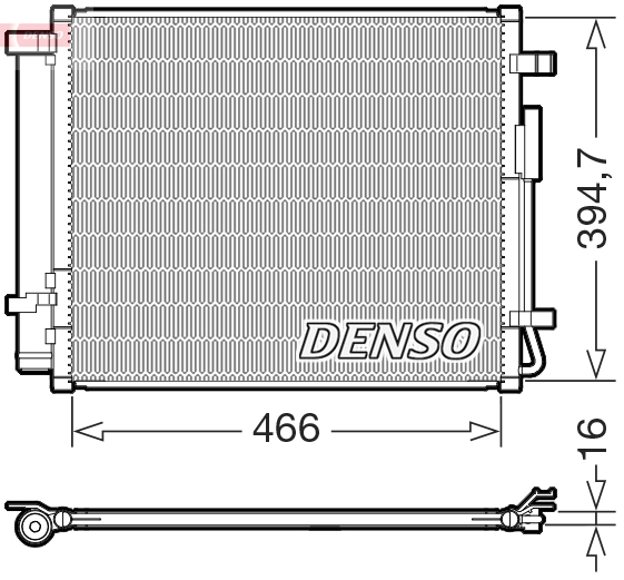 DENSO DCN41032 Condenser