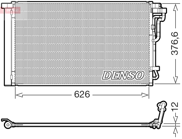 DENSO DCN41034 Condenser