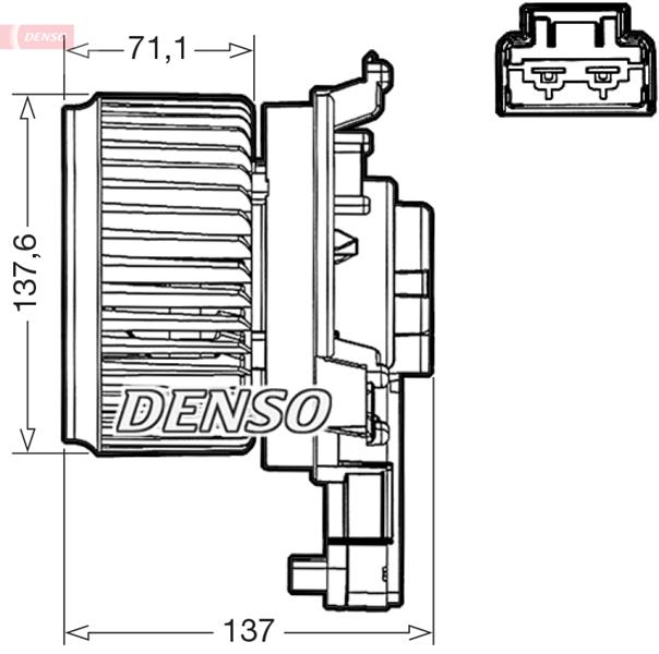 DENSO DEA40000 A/C Parts