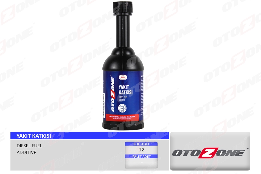 OTOZONE CKIM001 Temizleyici Yakit Katkisi 300ml Dizel Araçlar