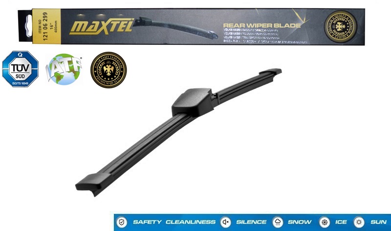 MAXTEL 12106298 Muz Tip Arka Silecek Süpürgesi Seat Exeo St 3r5 06.2009-09.2013 Vw Golf V 11.2003-09.2008vw Golf Plu S 03.2005-03.2009 Polo Iv-V 10.2002-08.2009 Vw Tiguan 5n1 11.2007- 08.2011 Vw Tiguan 5n2 05.2011>Vol