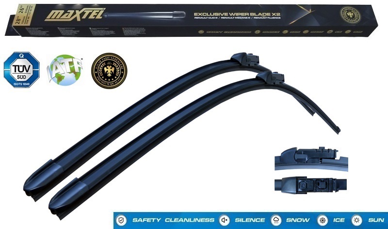 MAXTEL 12133651 Muz Tip Silecek Süpürgesi Land Rover Discovery V Lr-B6 04.2017> Range Rover Iv Lg 09.2016> Range Rov Er Sport Ii Lw.L494 09.2016> 24 20 600mm 500mm