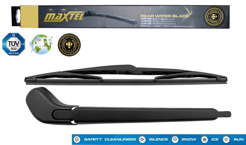 MAXTEL 12602220 Arka Silecek Süpürgesi Kollu Focus Hb Mk2 2004-2011 4n51a17526ac C Max Mk2 Da-Hcp-Dp 14 350 Mm