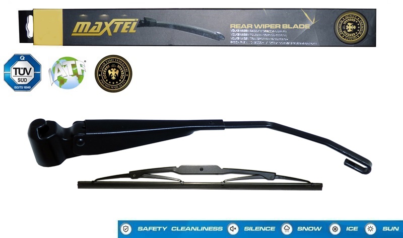 MAXTEL 12602512 Arka Silecek Süpürgesi Kollu Transit Custom 2016> Sağ Fiskiyeli 14 350 Mm
