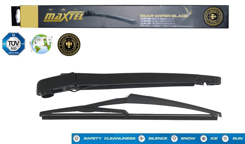 MAXTEL 12605259 Arka Silecek Süpürgesi Kollu Punto Evo 12 305 Mm