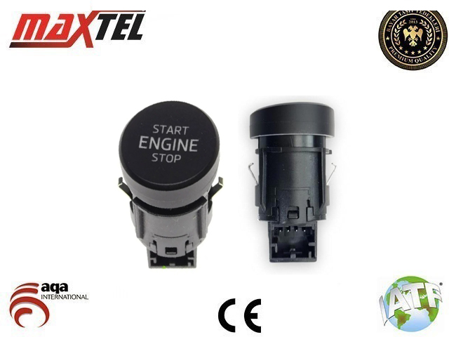 MAXTEL 16020217 Start Stop Düğmesi Skoda Superb. Octavia. Fabia