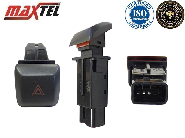 MAXTEL 16218980 Dörtlü Flaşer Anahtari Flaşer Anahtari Isuzu D-Max