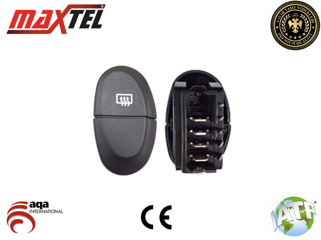 ZSW1034 Rezistans Anahtari 4 Pin Turuncu Isik Renault Megane I - Scenic I 1996-2003