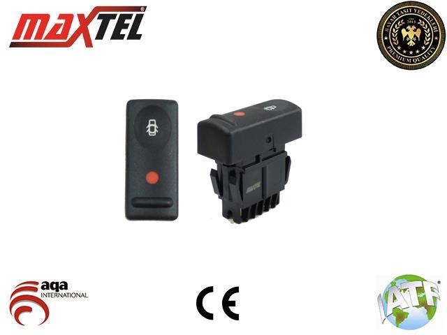 MAXTEL 16504019 Merkezi Kilit Anahtari Renault 19 5 Pin