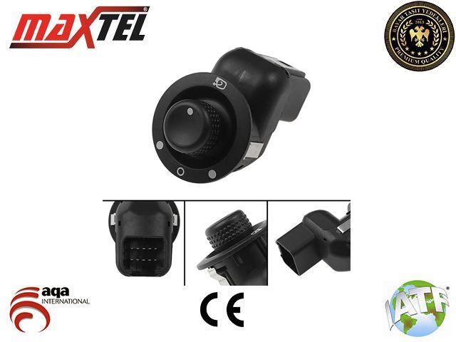 SAGEM-500404 Ayna Ayar Dugmesi 10 Fis Katlanir Clio Iv  Captur  Modus