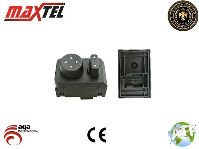 MAXTEL 16605444 Ayna Ayar Düğmesi Fiat Grande Punto 8 Pin