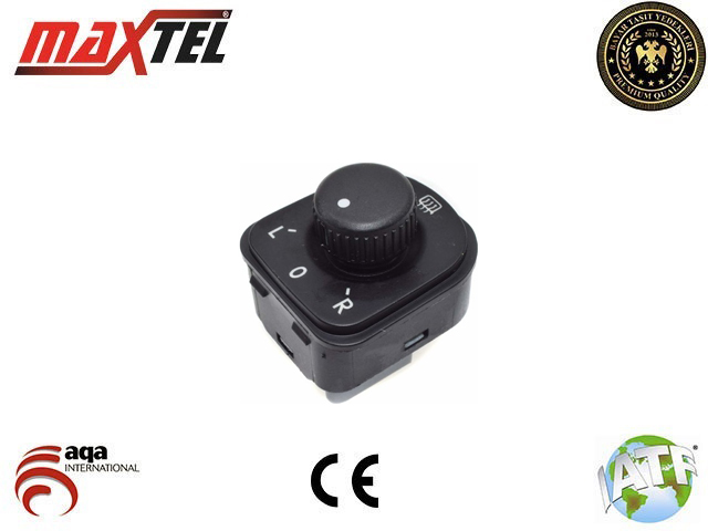 MAXTEL 16606570 Ayna Ayar Düğmesi Eos- Golf V- Jetta Iii-Passat B5- Passat B6- Passat B7- Tiguan Isitmali