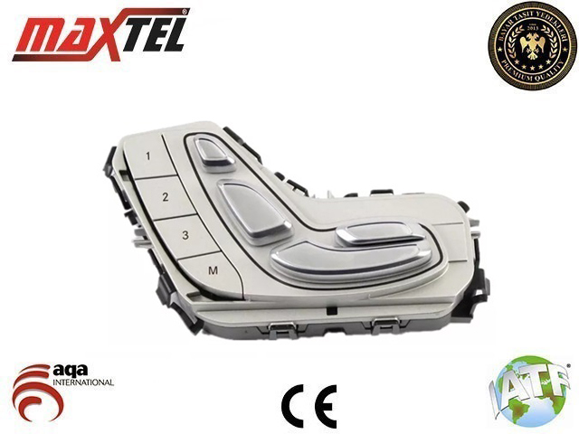 ZSW1731 Elektrikli Koltuk Ayar Dugmesi Sol 3 Pin Mercedes E Serisi (W213)