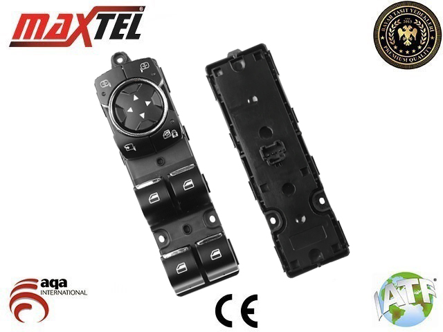 MAXTEL 18202023 Cam Kaldirma Anahtari Mondeo 2013-2017 Ayna Katlamasiz Sol
