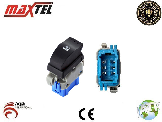 MAXTEL 18204809 Cam Kaldirma Anahtari Master Iii Kangoo Iii - Opel Movano B Sağ