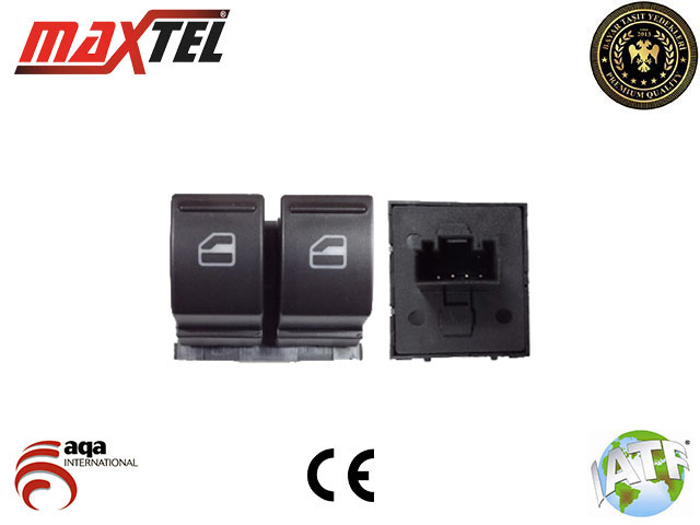 MAXTEL 18206003 Cam Kaldirma Anahtari Caddy Çiftli Sol 4 Pin Çiftli