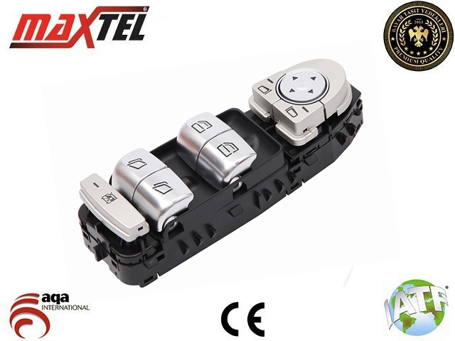MAXTEL 18208193 Cam Kaldirma Anahtari Vito W447 Sol 4 Lü 3 Pin Kelebek Cam Açma Fonks.