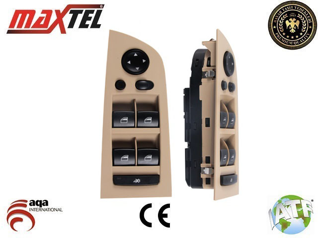 MAXTEL 18209335 Cam Acma Salteri On Sol Bej. Cerceveli. Karartmali Katlamali Ayna Bmw E90