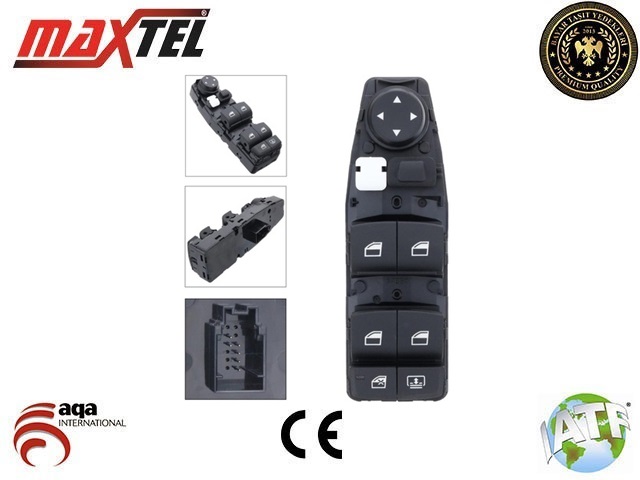 MAXTEL 18209481 Cam Acma Salteri On Sol Siyah. Perdeli Bmw F30 F35 F80 F07 F10 F11 F06
