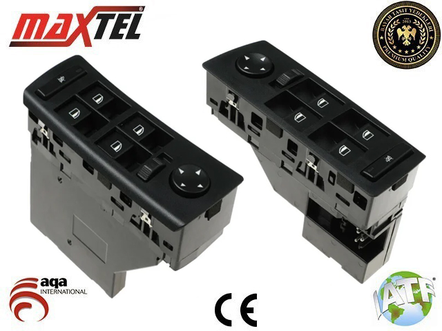 MAXTEL 18209505 Cam Kaldirma Anahtari Bmw X5 X53 Ayna Katlamasiz Sol 4lü 98-06