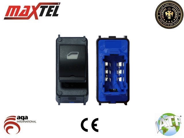 ZSW1225A Cam Acma Anahtari Tekli Mavi Soketli 6 Pin C-Elysee - 301 2012-